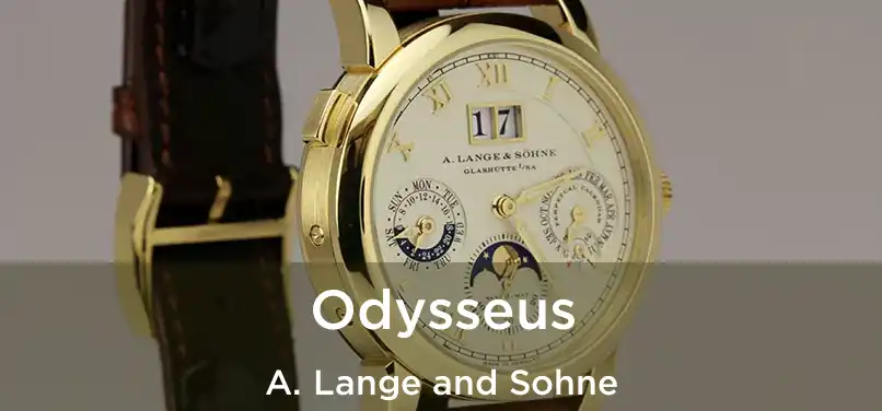  Odysseus A. Lange and Sohne
